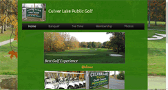 Desktop Screenshot of culverlakegolf.com