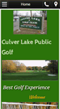 Mobile Screenshot of culverlakegolf.com